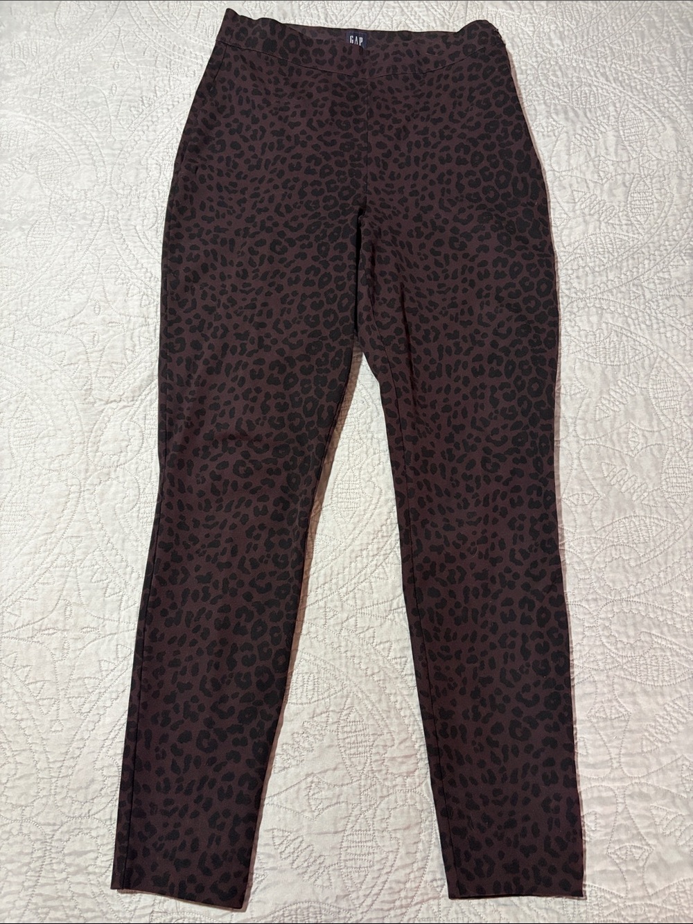 GAP Brown Leopard Print Pants, sz 14T